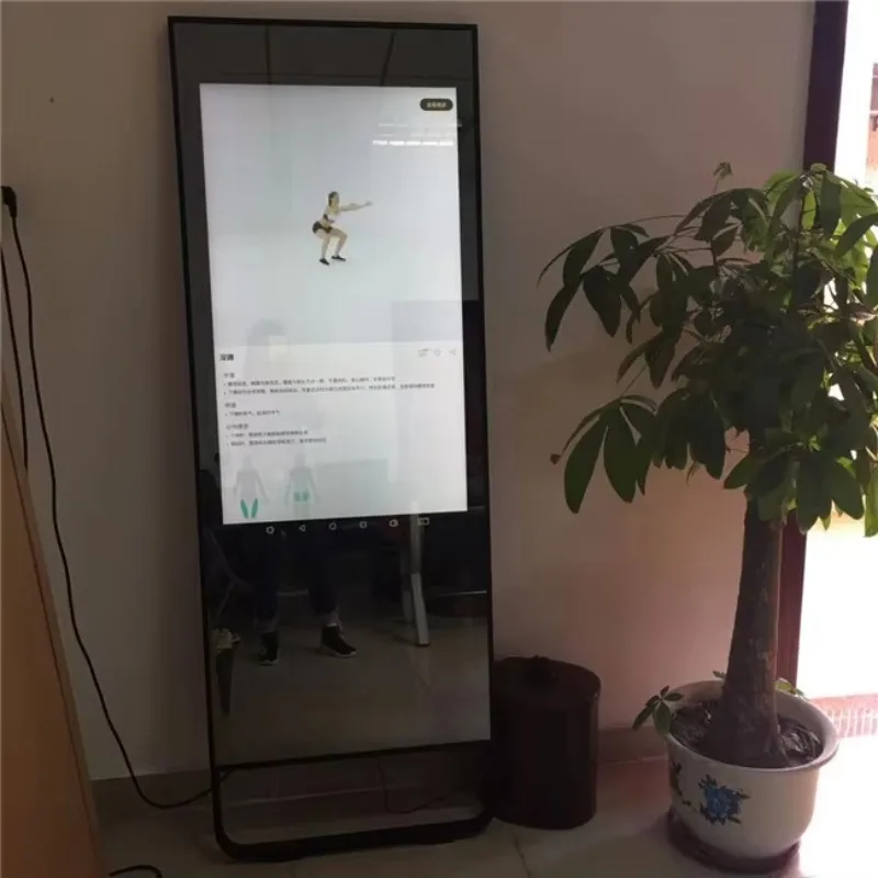 

Touch Screen Magic Mirror 43 Inch Smart Interactive Mirror Fitness for Home