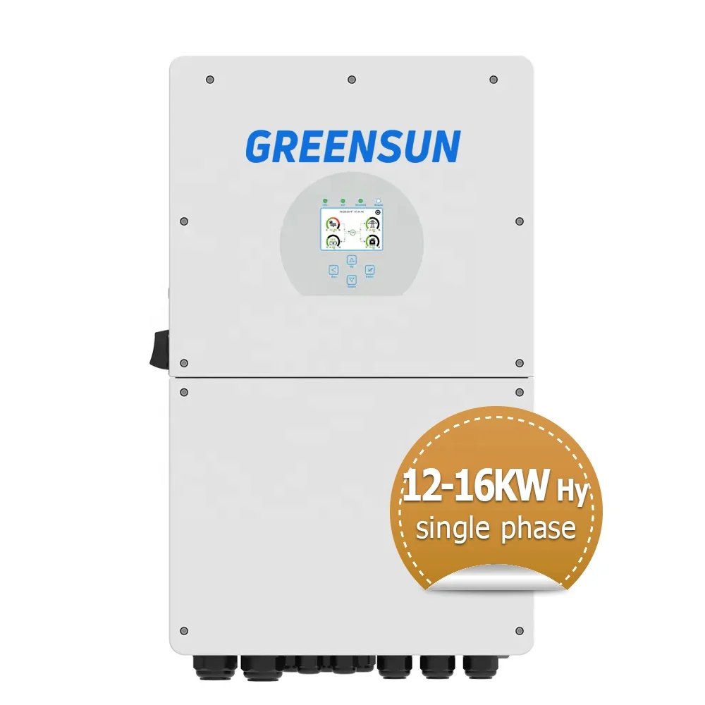 Greensun Deye Solar Inverter SUN-14K-SG01LP1-EU Hybrid Single Phase for  Power System