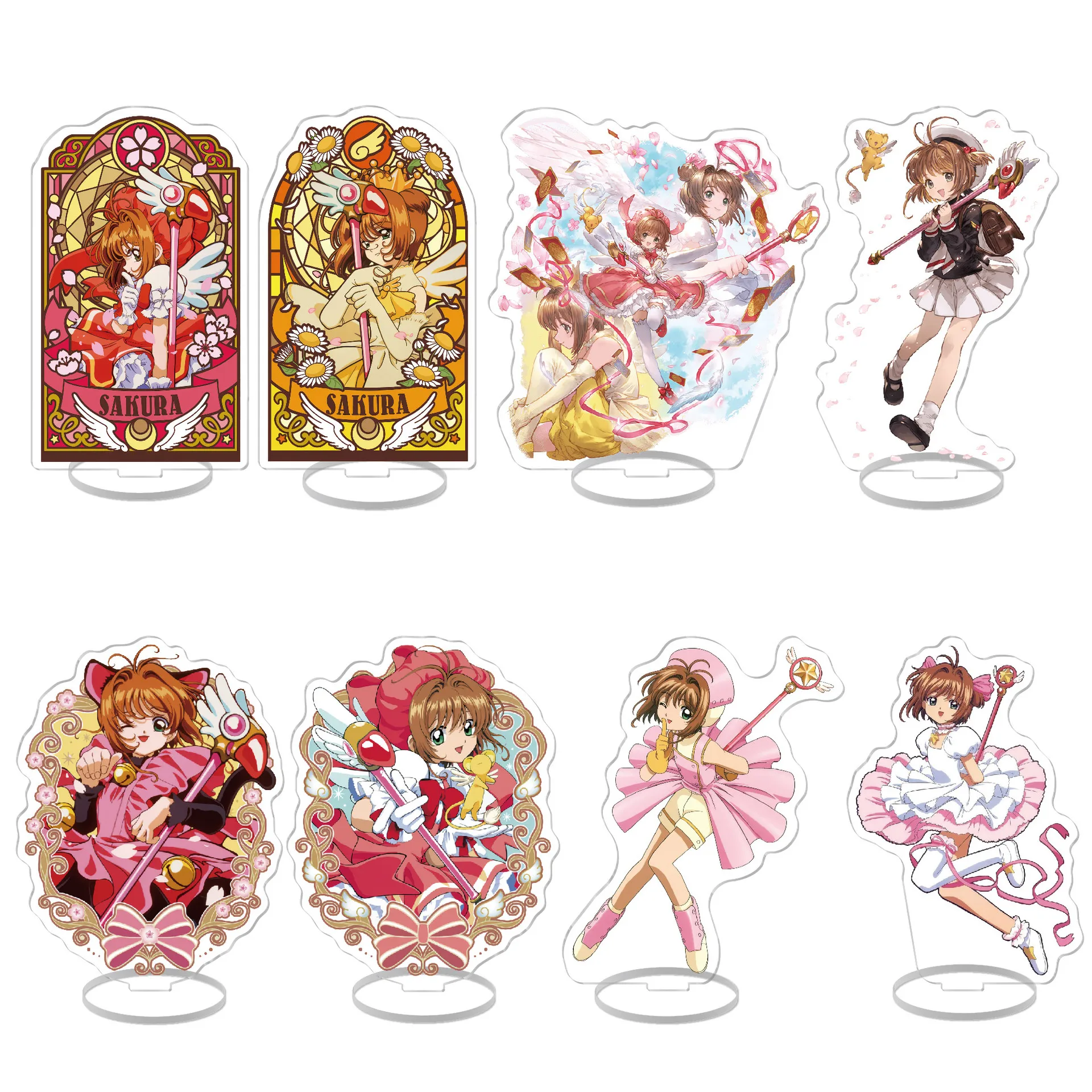 Cardcaptor Sakura Clear Card Anime-zugehörige Produkte Mädchen Geschenk Schlüsselanhänger Taschenanhänger Souvenir Kreativer Anhänger Schmuck Q-Version