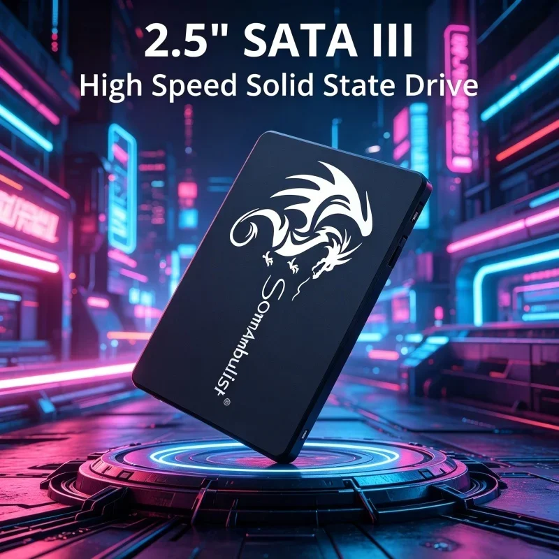 

Efficient Internal 2.5'' Solid State Drive SomnAmbulist SATA3 SSD 120GB~2TB for Laptop PC