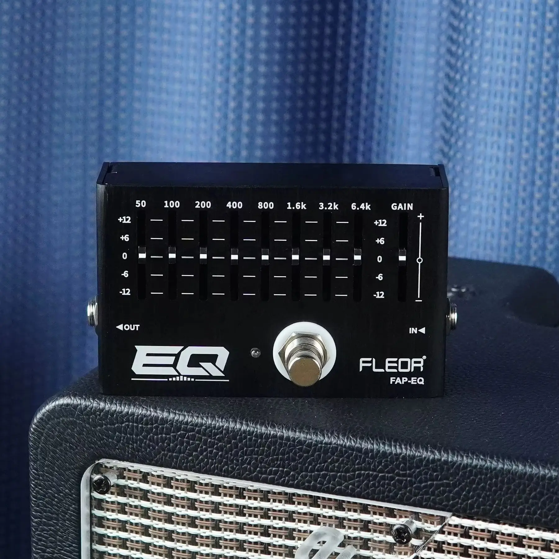 FLEOR FAP-EQ Guitar Equalizer Pedal 8-Band EQ Effect Pedal for Electric Guitar Accessories - view 2