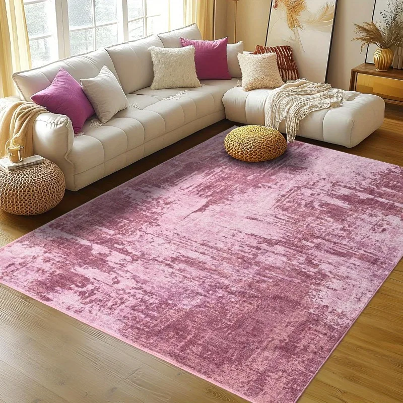 

American Style High Quality Carpet Soft Anti-slip Design Large Living Room Area Rugs Decoration Bedroom Lounge Floor Mat Flannel