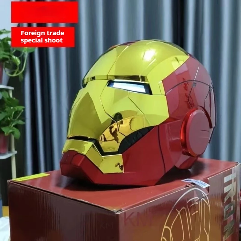 The Avengers Mk5 Jarvis Iron Man Helmet Real People Can Wear And Transform Voice Controlled Electric Opening Closing Kids Gifts