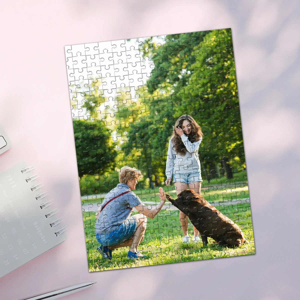 35/300/500/1000pcs Personalized Custom Photo Puzzle photo Diy Educational Toys for Adults Decoration Collectiable Gift