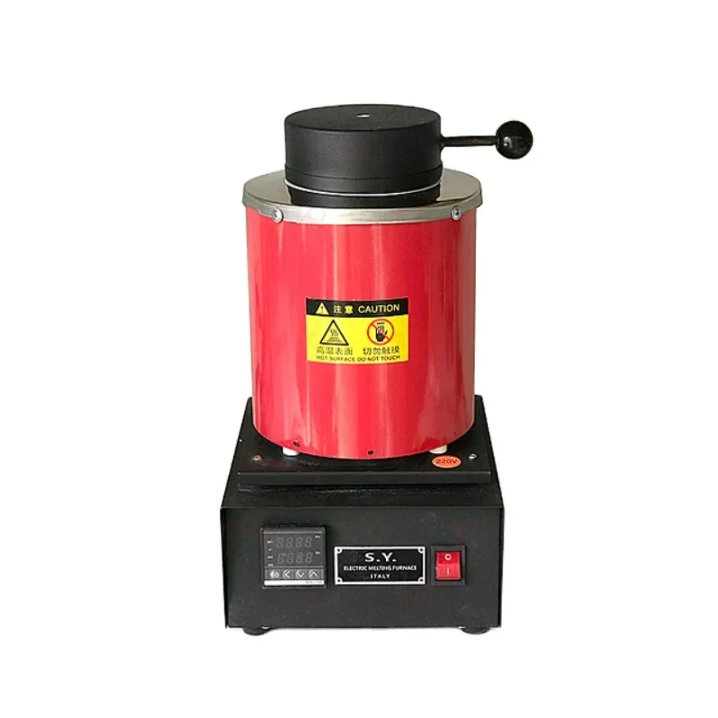 1kg small gold melting furnace induction+mini gold melting machine