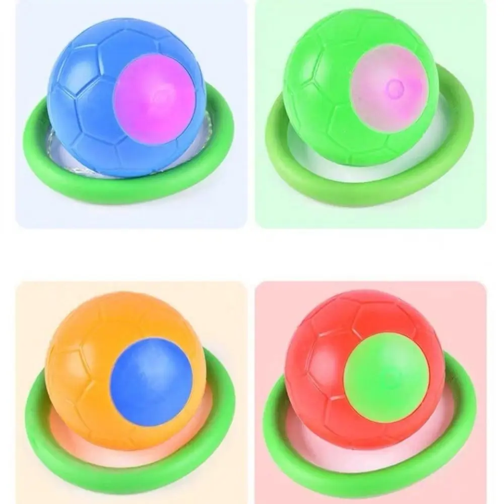 Pé hoop bola pé saltando bola pular cordas esportes exercício bola de treinamento de reação na corda altura crescimento
