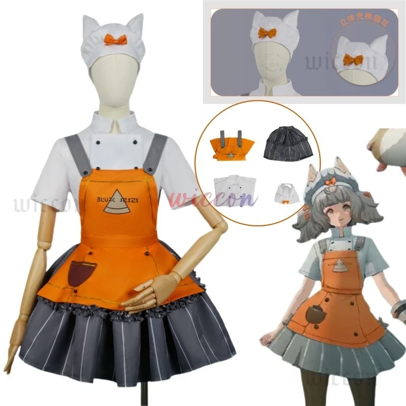 

Игра Wuwa Wuthering Waves Margherita Косплей Костюм Семья Пицца Ресторан Униформа Аниме Вечеринка Ролевые Игры Хэллоуин Наряды