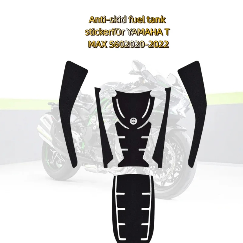 

for YAMAHA T MAX 560 2020-2022 fuel tank sticker, body sticker, anti-scratch modified fishbone sticker black