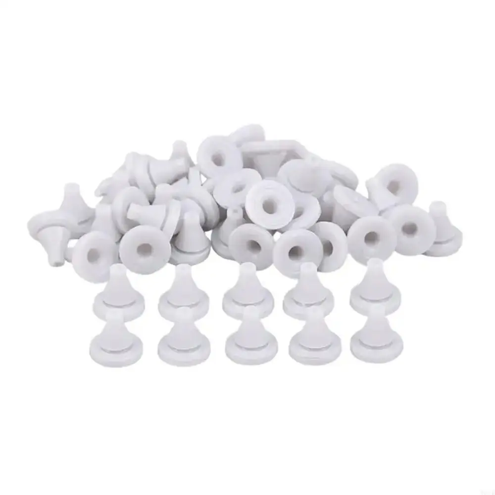 50Pcs Silicone Shower Head Spout Parts Rubber Top Spray Parts Silicone Nail Round Tip Sprinkler Nozzle Nipple