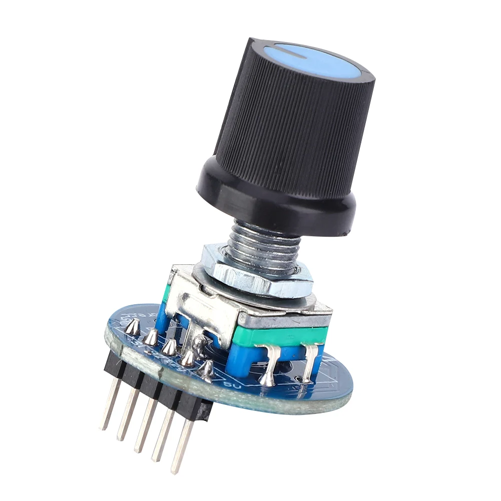 2Pcs Rotating Encoder Module High Quality Potentiometer Electronic Component 5V Development Board Encoder Module Potentiometer