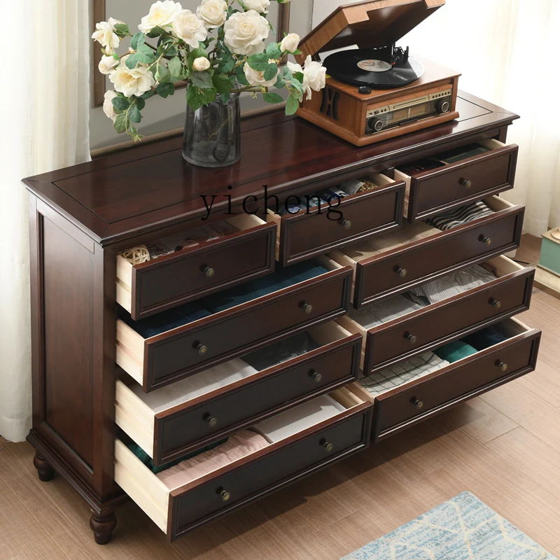 

LX chest of drawers storage cabinet chest of drawers locker drawer cabinet six chest of drawers bedroom