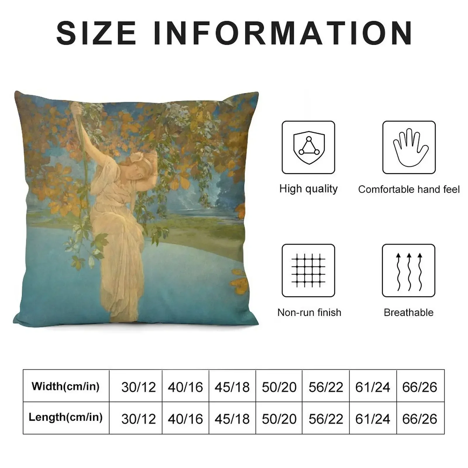 Maxfield Parrish. Daydreams_girl on a swing. Throw Pillow luxury sofa pillows Sofa Cover pillow