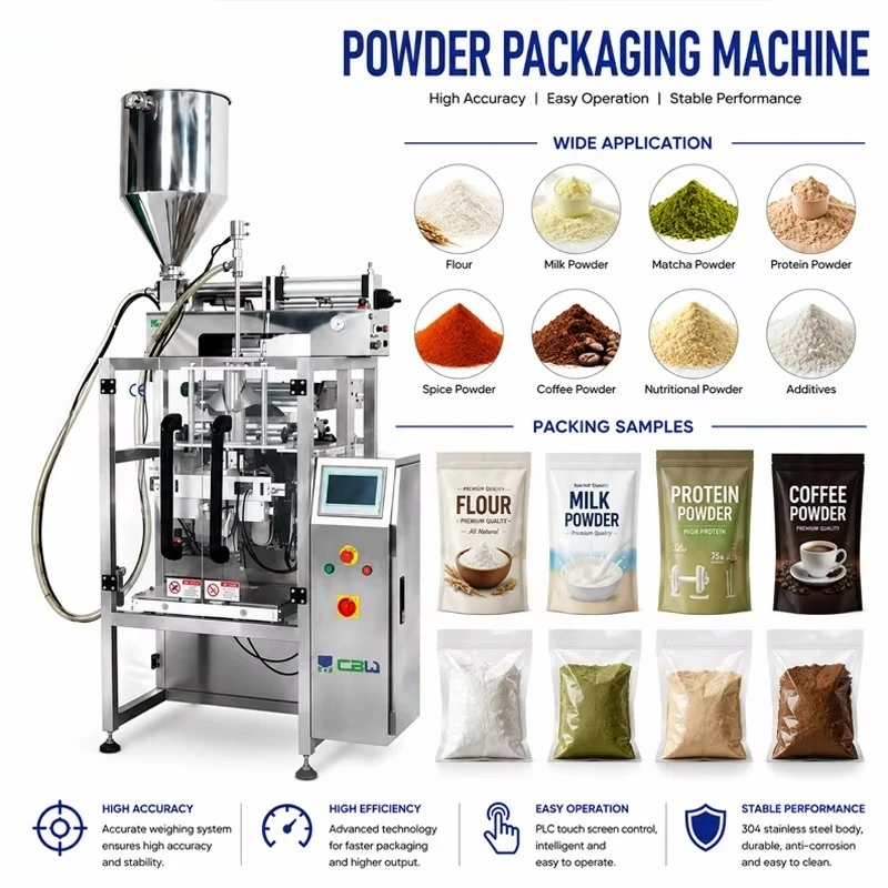 Dry Powder Filling and Packaging Machine Small Sachets Pepper Milk Powder Packing Machine
