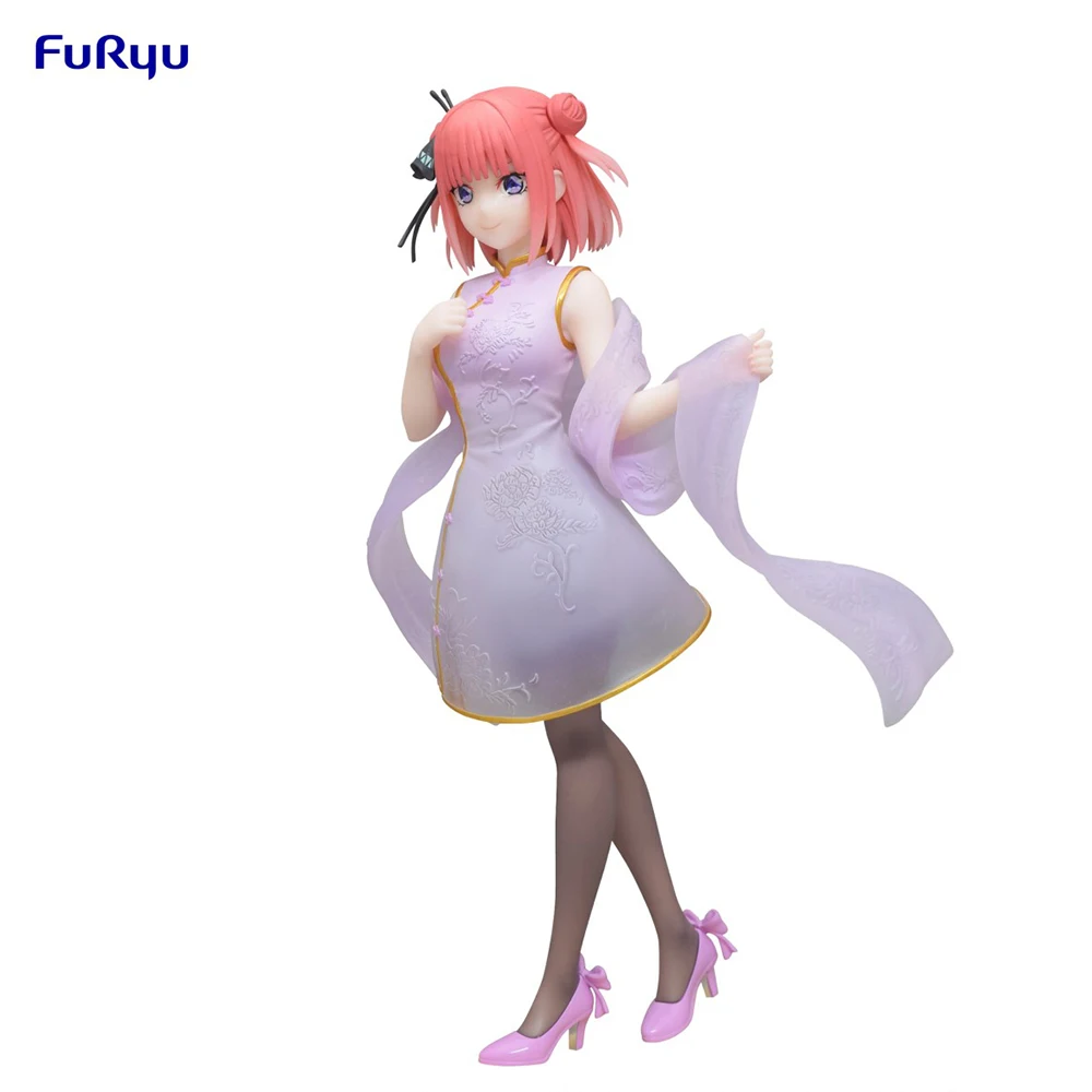 In Stock FuRyu The Quintessential Quintuplets Nakano Nino China Princess Original Anime Figure Pvc Model Collectible Toys 18Cm