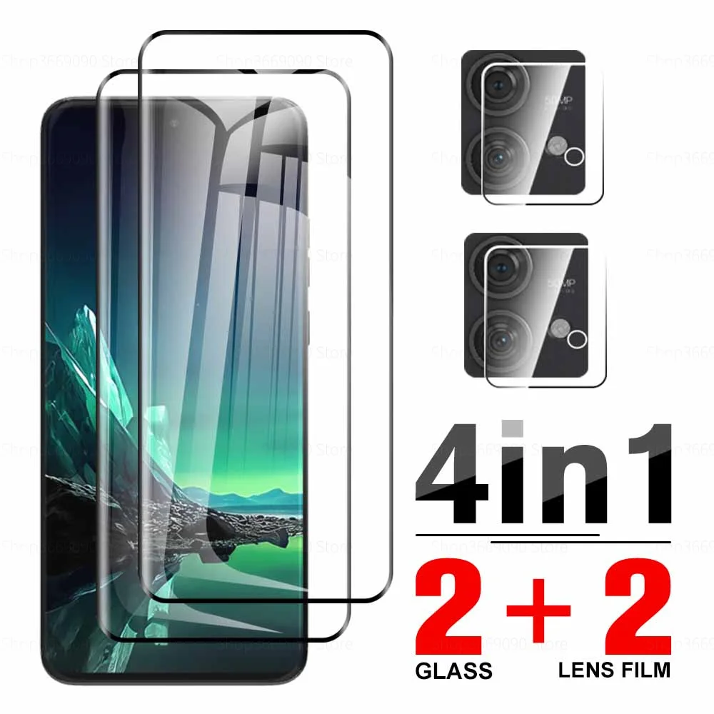 4 in 1 Tempered Glass Case For Motorola Edge 40 Neo Camera Lens Protective Glass For Motorola Edge 40 Pro 40Pro 40Neo Edge40Neo