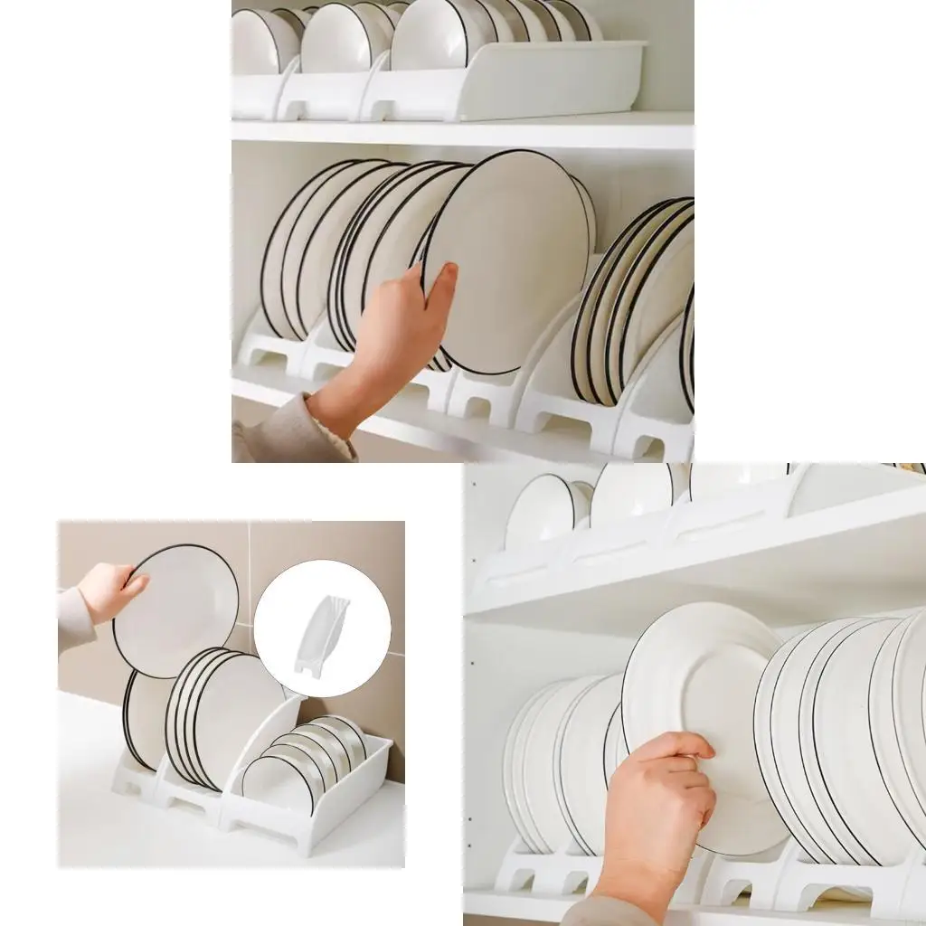 F19B Space Saving Dish Drainer Organizers for Kitchen Countertop with Utensil Holder