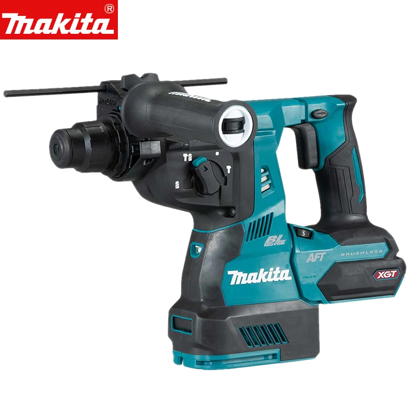 Makita HR001G Brushless Hammer Charging Concrete High Power Drill XGT AWS Three Function 40V Lithium Battery Electric Tool