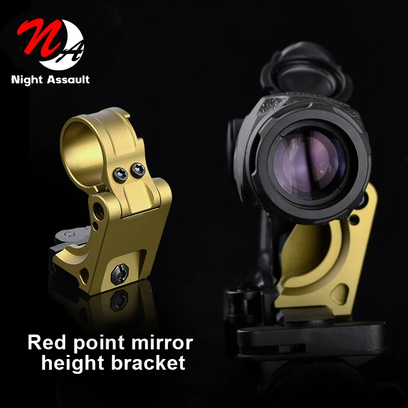 Airsoft Fast Mount FTC CNC Uni per Aim Magnifier Point Red Dot Sight Scope caccia Gun cannocchiale mirino Fit 20mm binario di guida