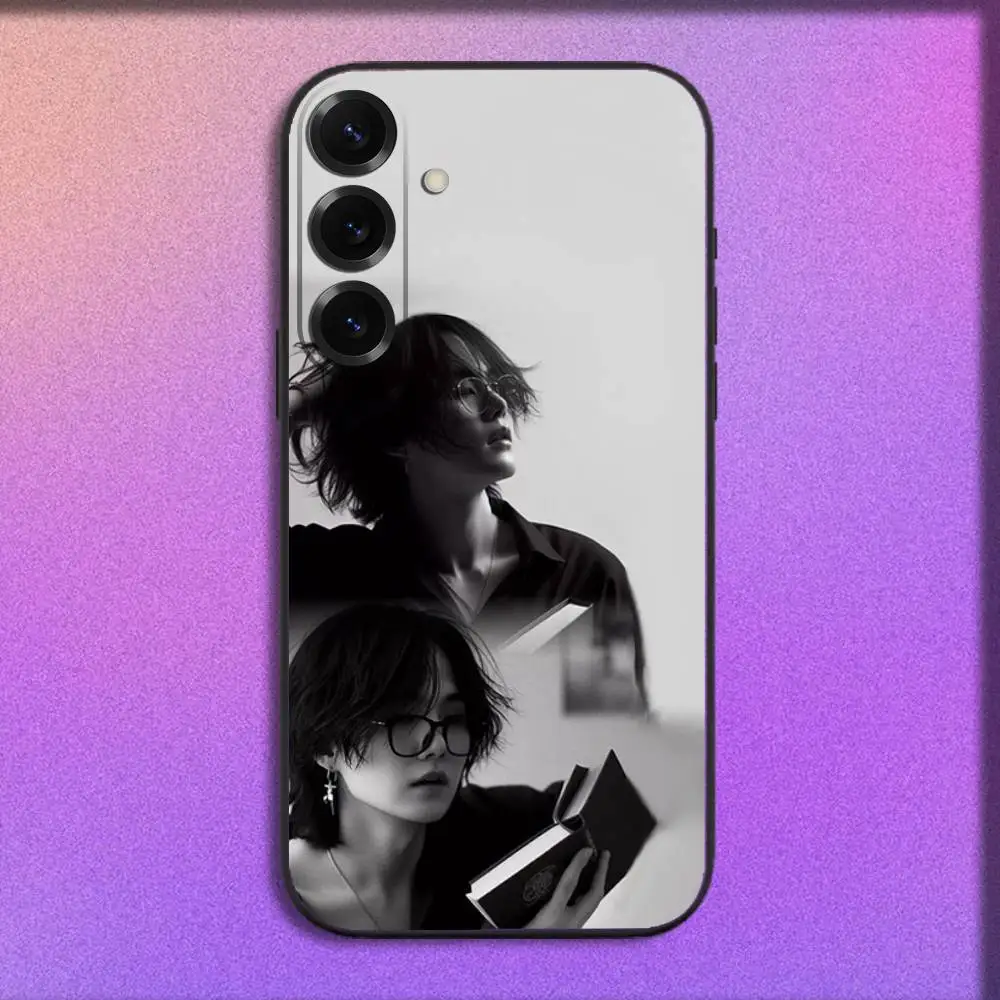 Singer A-Agust D M-Min Yoongi Phone Case For Samsung S25,S24,S21,S22,S23,S30,Ultra,S20,Plus,Fe,Lite,5G Black Cover