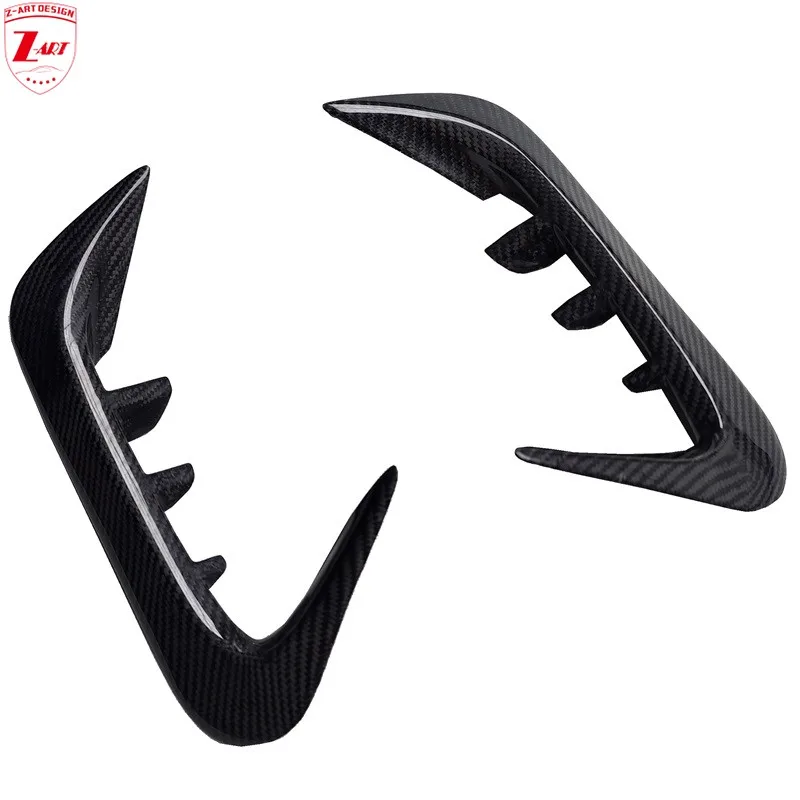 Z-ART K Style G20 Carbon Fiber Rear Flap for BMW G20 Tail Splitter for All New 3 Series 2019-2022 Rear Bumper Trim Vents