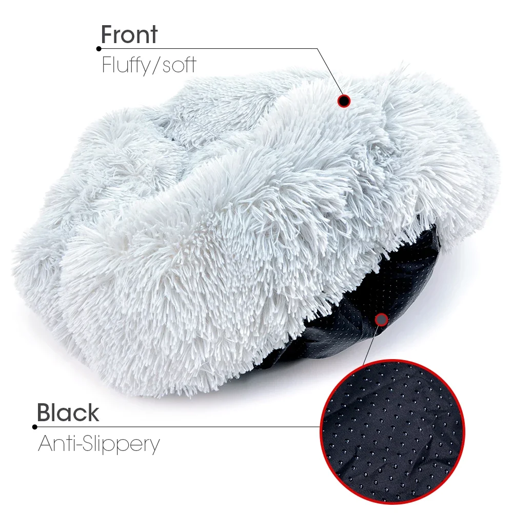 Square Cat's House Bed For Cats Dog Mat Warm Sleep Cat Nest Cushion Dog Puppy Couch For Dogs Basket Plush Pet Accessories Wi