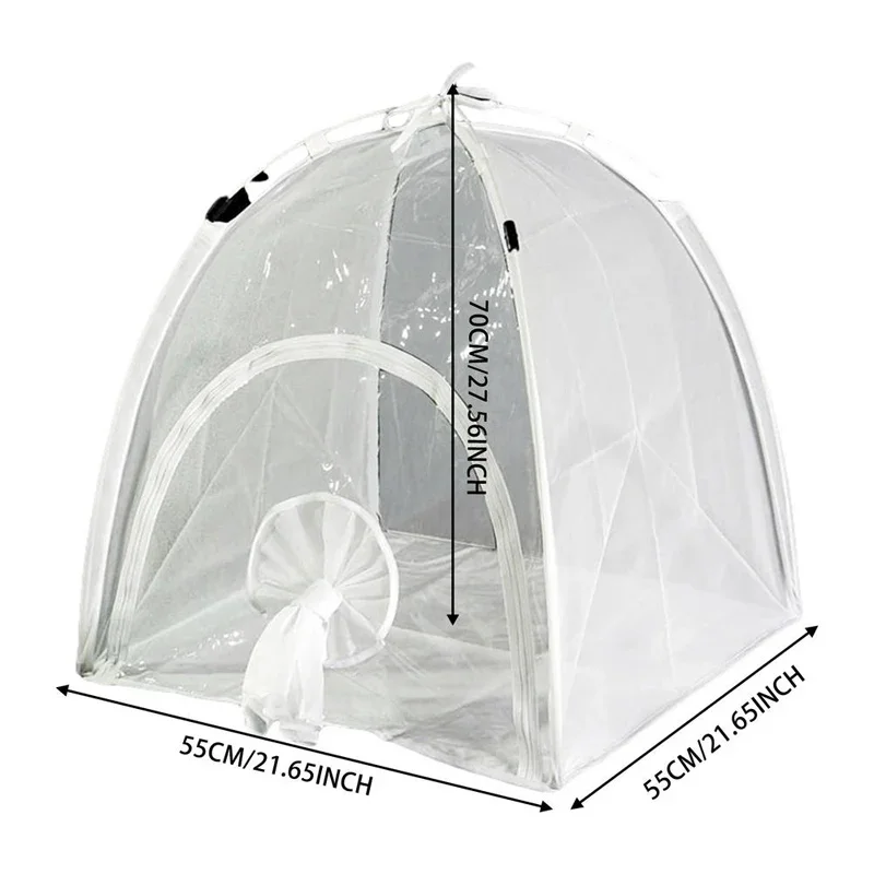 

Outdoor Garden Plant Insulation Shed Folding Multifunctional Mini Greenhouse Cover Insect-proof Tent with Frame Garden Supplies