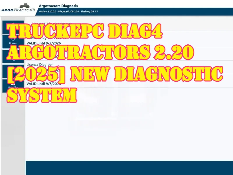 

Новая диагностическая система TruckEPC Diag4 для ArgoTractors 2.20 [2025]