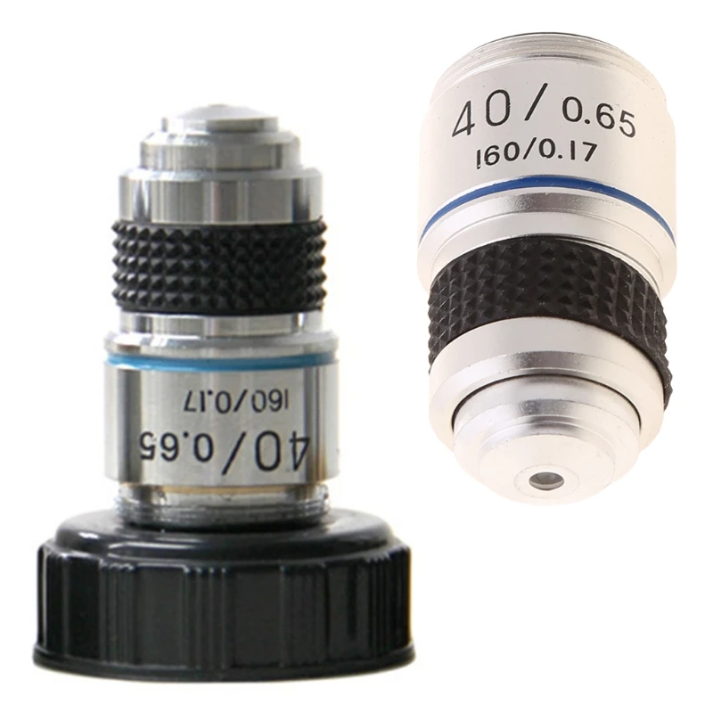 Lab Consumables 4X 10X 40X 100X Microscope Objective Lens Achromatic Objective Drop Shipping