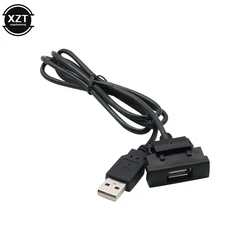 Car RCD510 RNS315 Radio USB Interface Extend Cable Adapter for Skoda Octavia Modification Android GPS Button Headunit Panel