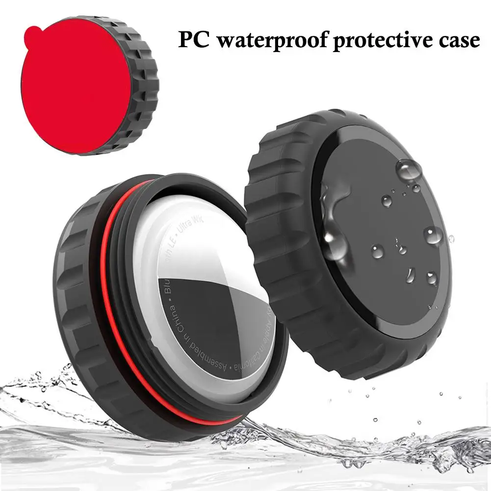 Protective For Airttag Gps Tracker Waterproof Shockproof Holder for airtag Adhesive Cover For Pet Wallet Bike Ke Z9a0