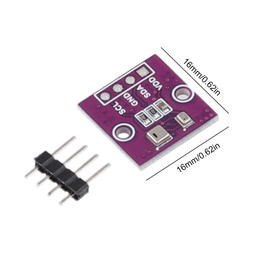 AHT20 + BMP280 مستشعر الضغط الجوي لدرجة الحرارة والرطوبة 2-5 فولت مستشعر الضغط الجوي لدرجة الحرارة والرطوبة