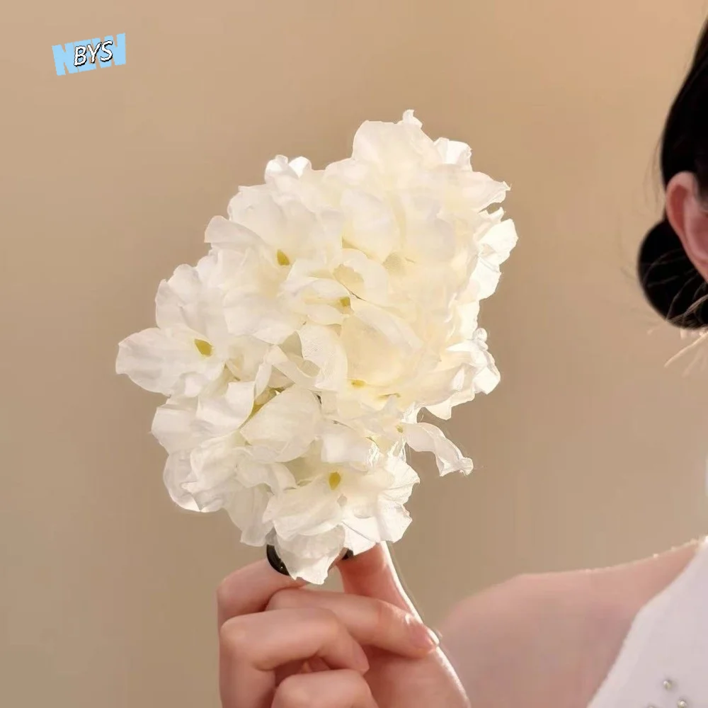 

Vintage Sweet Flower Duckbill Clip Simulation Chinese Style Beach Hair Claw Hair Accessories Elegant Vacation Headwear