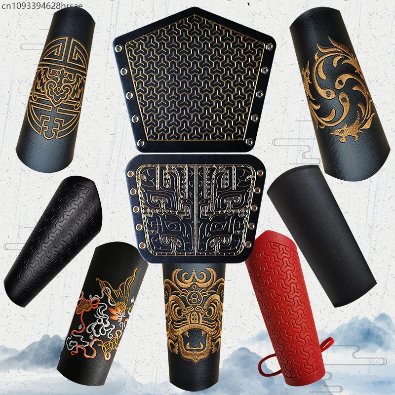 

Ancient Hanfu Bracer Women Men Ming Dynasty Cosplay Wristband Chinese Traditional Swordsman Bracers Hanfu Decor Accessories