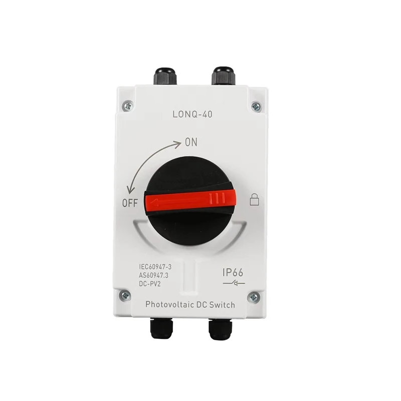 Imagem -04 - Disconnector Switch Mais Connector Mais Wrench 32a 4p Dc1200v Gf40 ao ar Livre Ip66 Impermeável Interruptor Giratório do Interruptor do Desviador pv