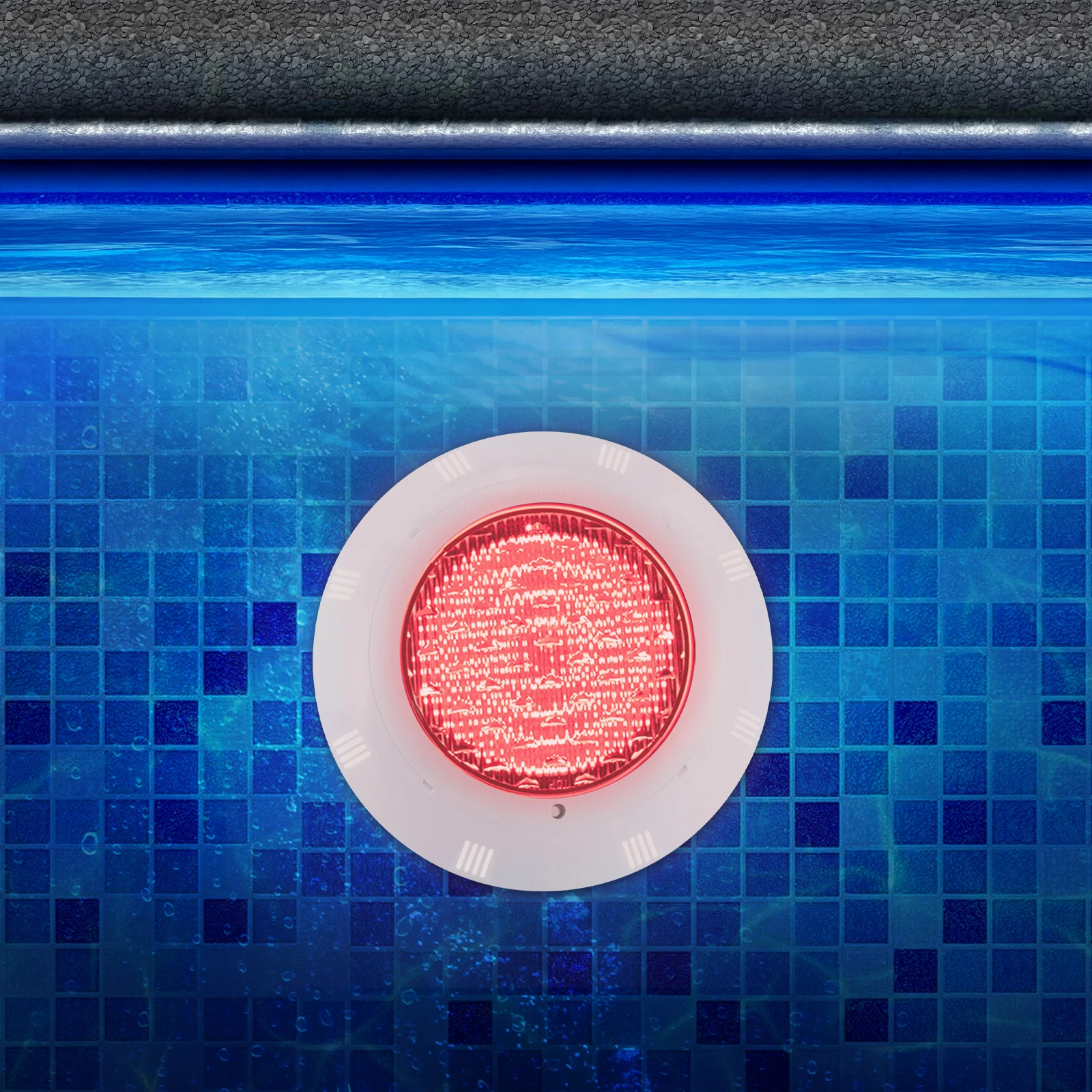 

Светодиодный RGB-светильник для бассейна 3600 лм, 12 В переменного тока, водонепроницаемый, с радиочастотным пультом ДУ, для плавательных бассейнов, водоемов и аквапарков, 36 Вт