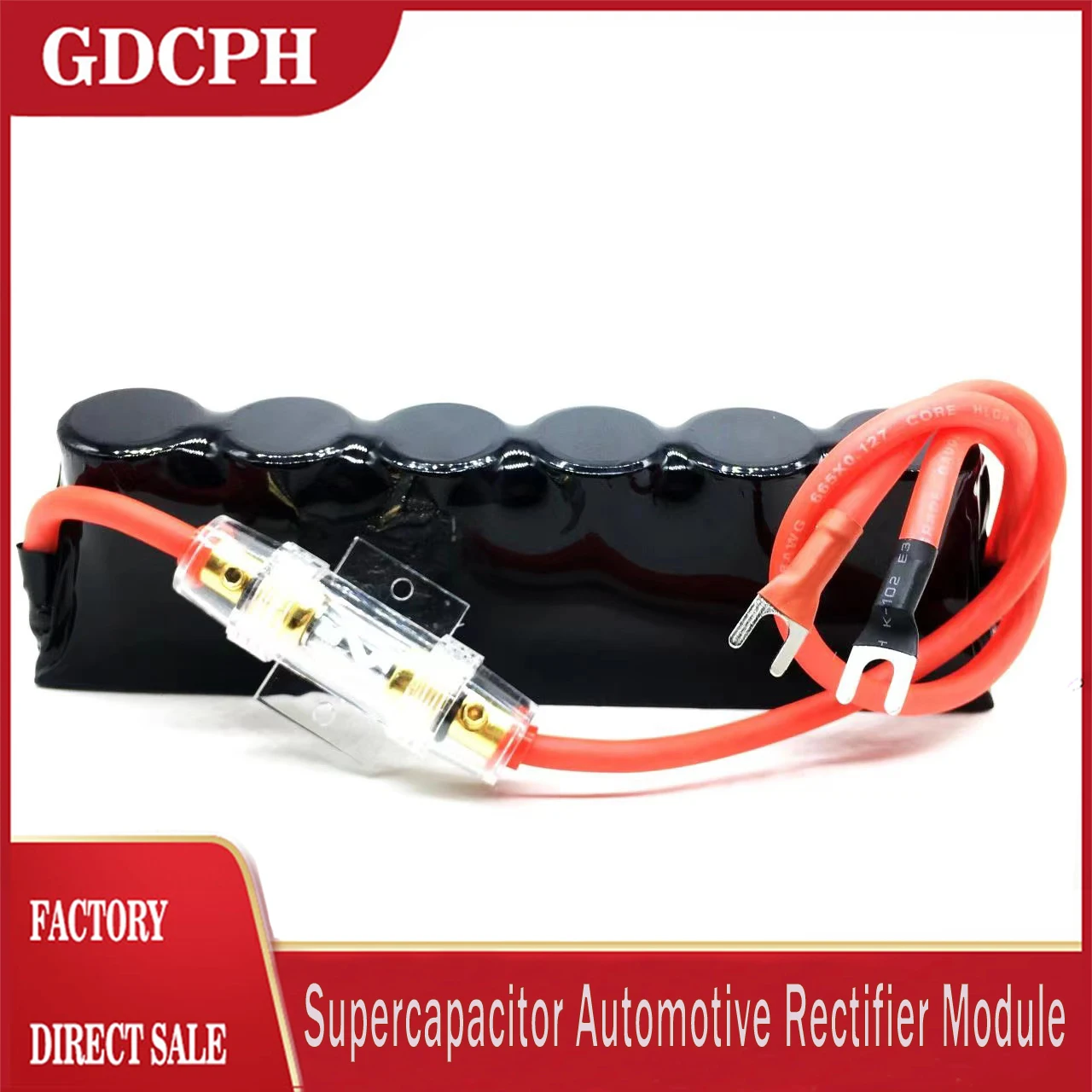 Automobile Rectifier Module2.7V500F 6 Peças/1 Conjunto 16V83F Concha Termorretrátil Automotivo com Placa de Proteção