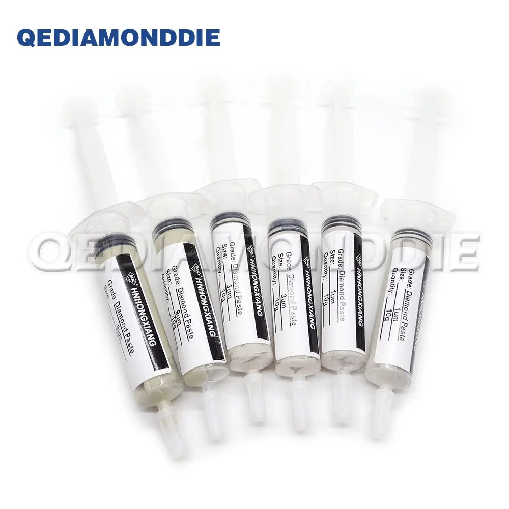10pcs 5g Diamond Polishing Lapping Paste Pastes Contains Diamond Compound High Strength Uniform Grit Size Good Polishing Effect