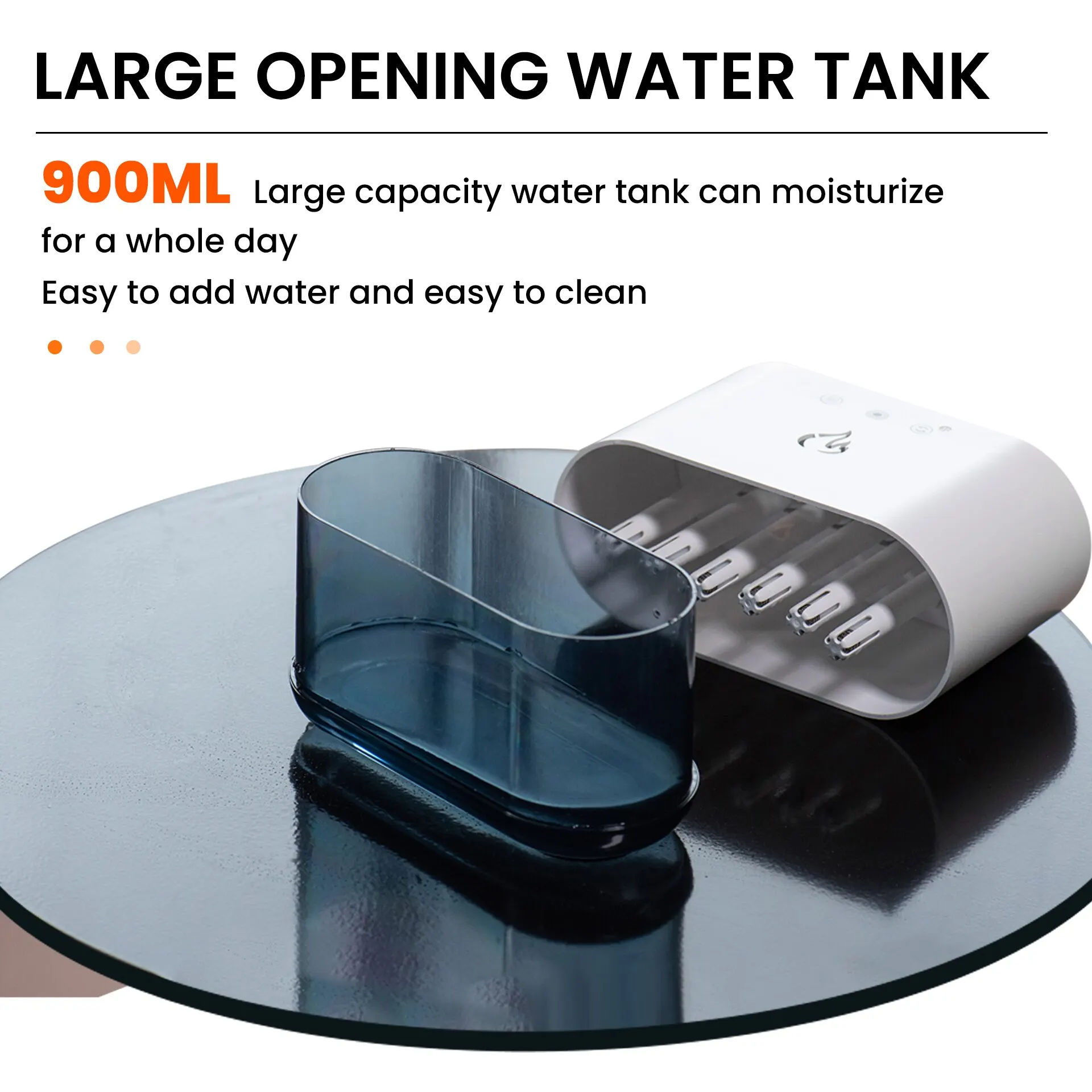 جهاز ترطيب هواء فوق صوتي جديد لسطح المكتب ، آلة نشر الضوء RGB LED ، آلة صنع الضباب ، لهب ديناميكي ، المنزل ، من من من من من من من