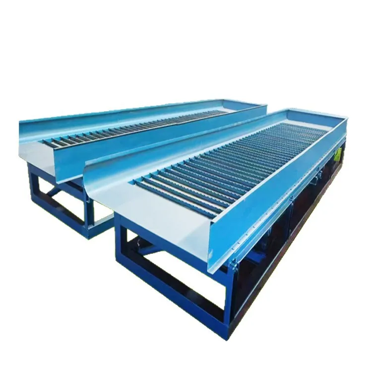 Siphon gold panning chute gold selection equipment