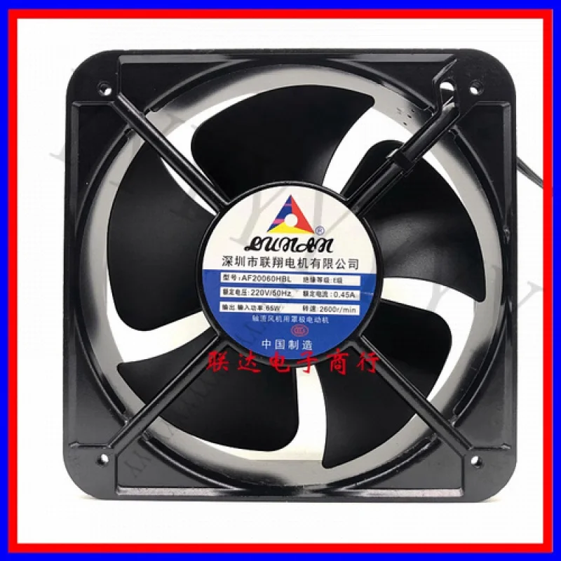 

Y+FOR 1PCS AF20060HBL 220V 0.45A 20060 20CM Cooling Fan