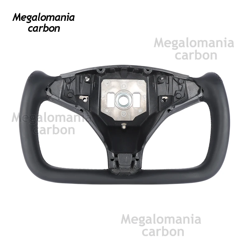 For Tesla YOKE Steering Wheel Model 3 Model Y Leather Steering Wheel With Heating Function