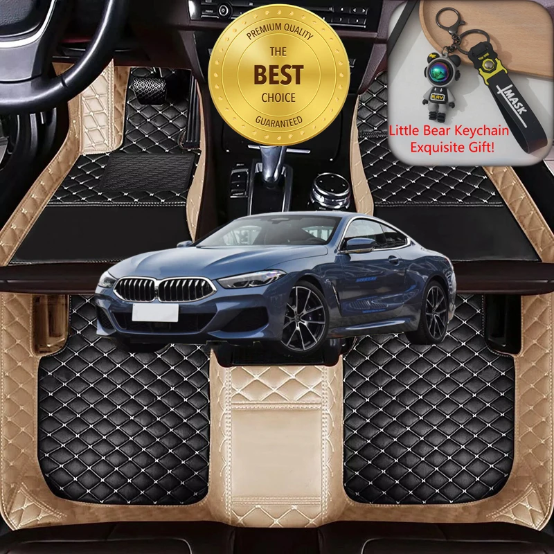 

Подходит для BMW 8 серии, 2 двери, купе 2018-2025, автомобильные коврики, роскошные автомобильные аксессуары, автомобильные коврики с левым/правым рулем