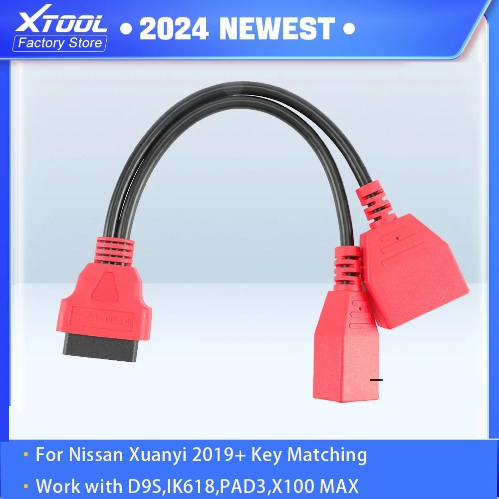 XTOOL 16+32Pin CGW Adapter For Nissan CGW Cable For Sentra / For Sylphy Key Programming Work With IP616/IP819/IK618/X100PAD3/D9