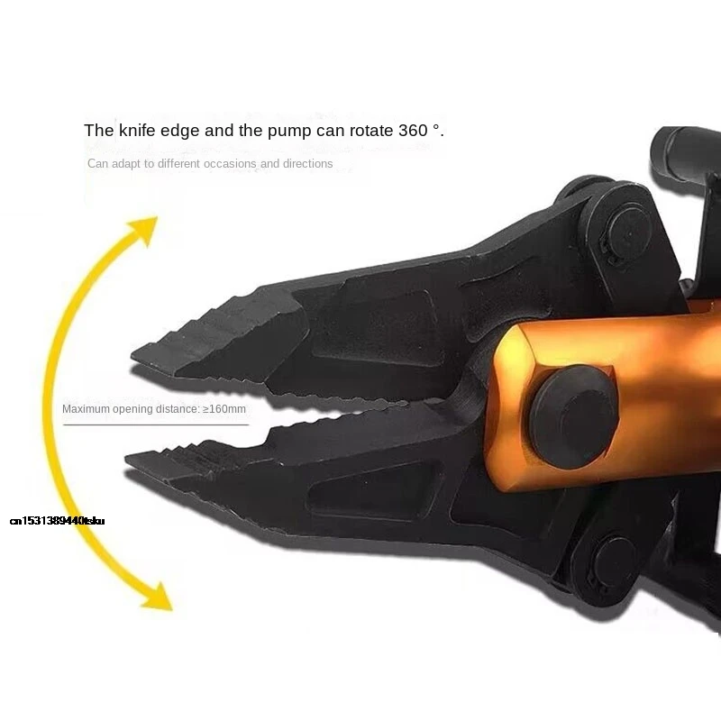 

Discount18T Portable Universal Scissor Expander Pliers Portable Scissor Expander Expander Hydraulic MultifunctionNEW