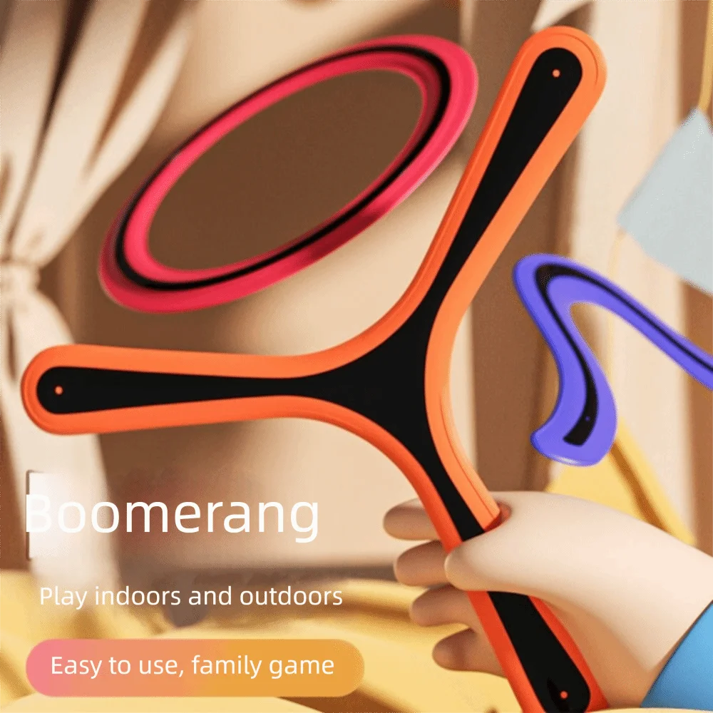 

Gift Soft Cross Boomerang Interactive Design Sports Function Interactive Puzzle Decompression Early Education Adult-