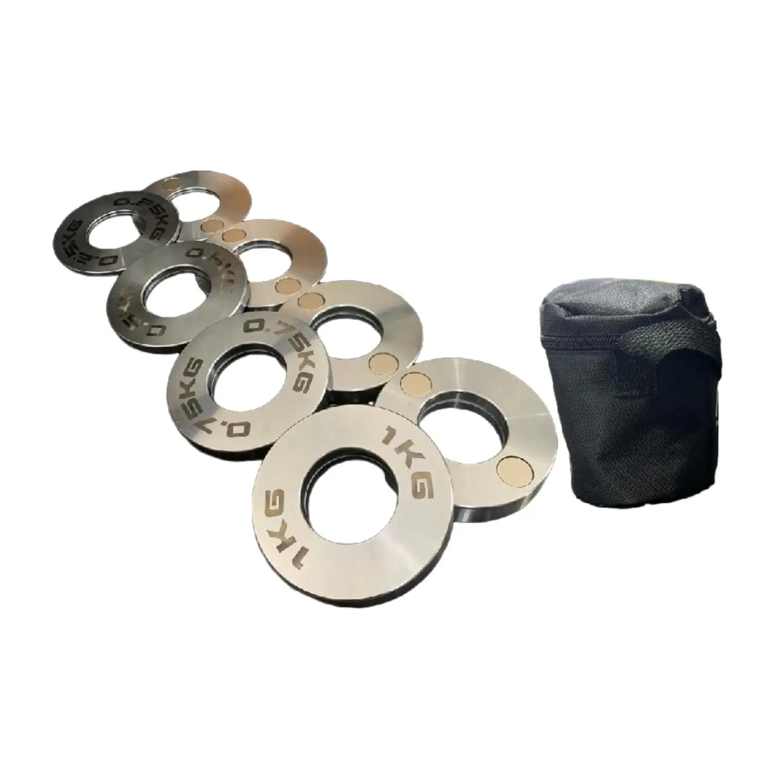 

8x Weight Plates 0.25lb 0.5lb 0.75lb 1lb for Gym Fitness Bodybuilding Sports