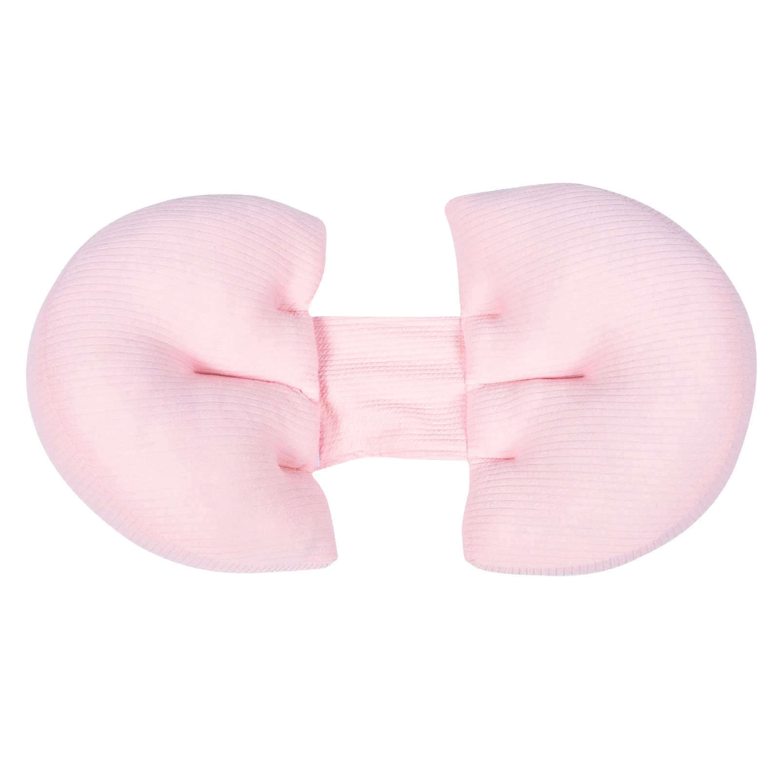 

Pregnancy U-Shaped Waist Pillow Detachable Double Wedge Lumbar Cushion Side Sleeping Maternity Body Support Pillow for Back