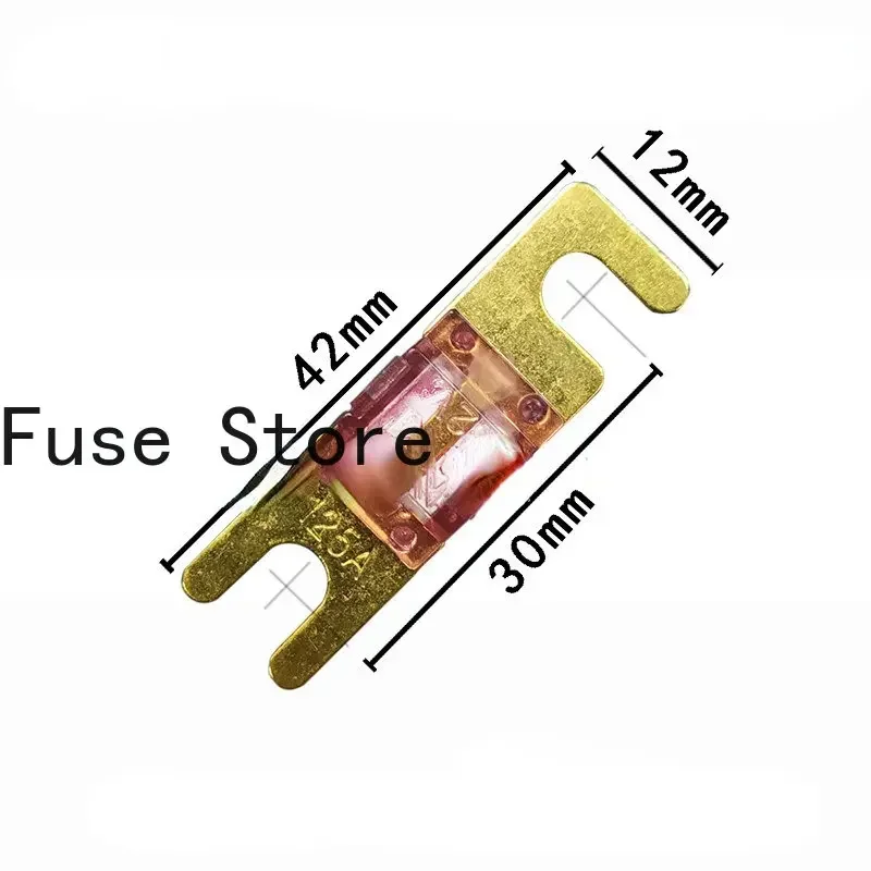 3PCS ANS Small Flat Plug Fuse 20 30 40 50 60 80 100 125 150 200 A