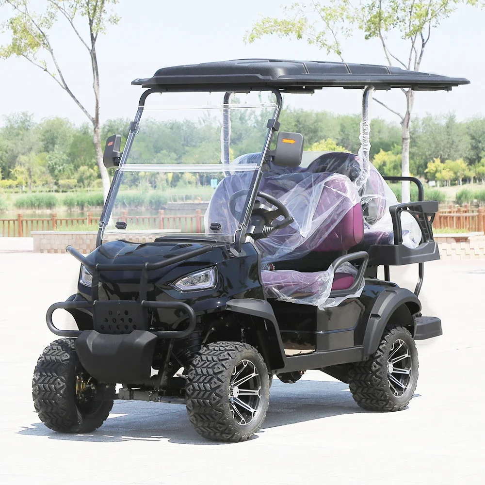 Electric Club Car And Superior Quality Plegable 25km/h Classic Golf Cart Aluminum Garden Carts Golf Car Custom Seats