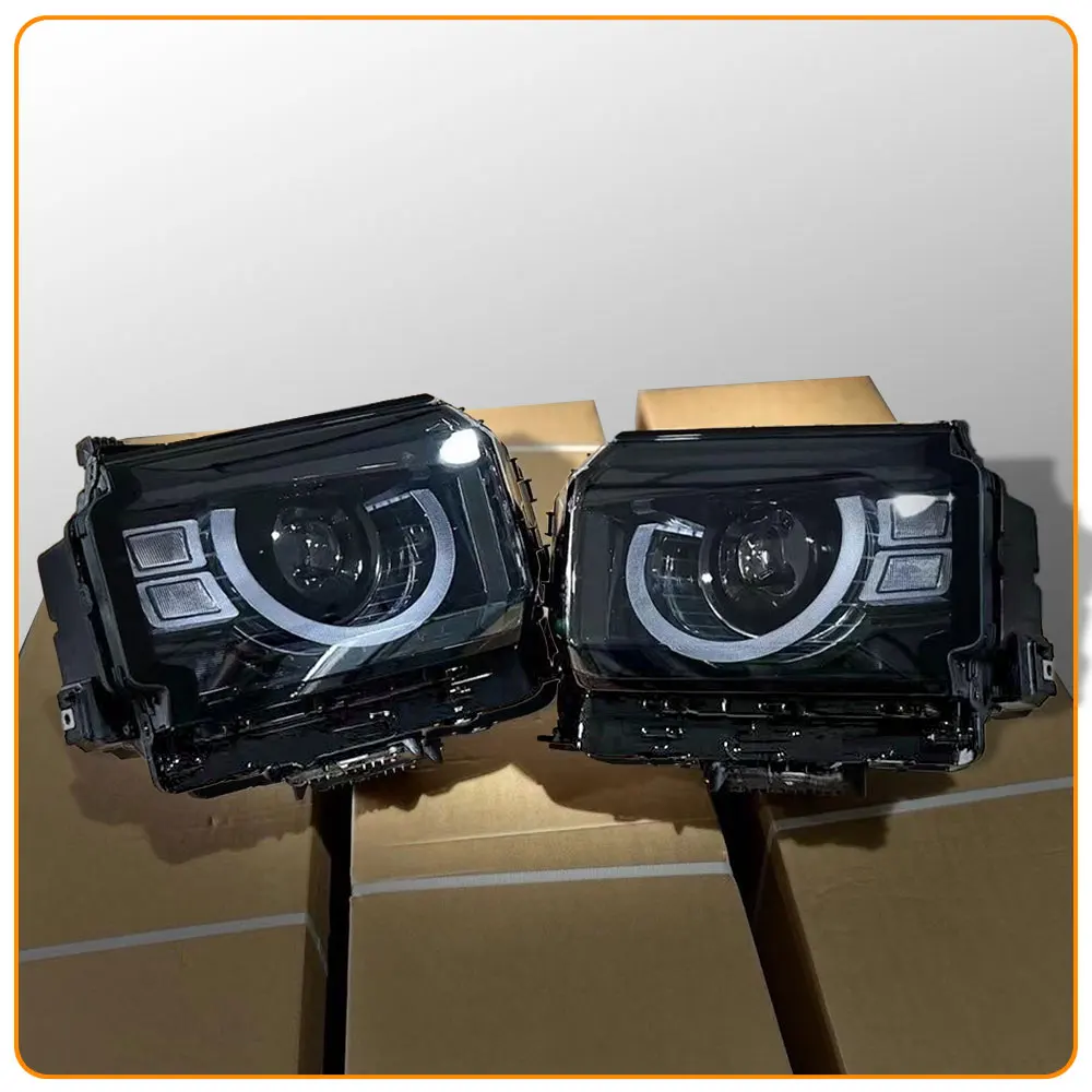 Car LED Headlight Assembly Fit for JETOUR Traveler T2 2023 Modified Defender Style Daytime Running Light Exterior Accessories